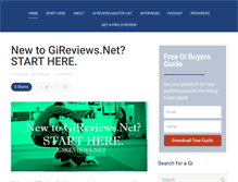 Tablet Screenshot of gireviews.net